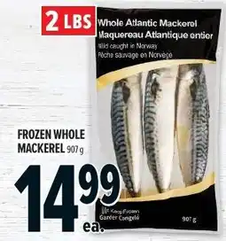 Metro Frozen whole mackerel offer