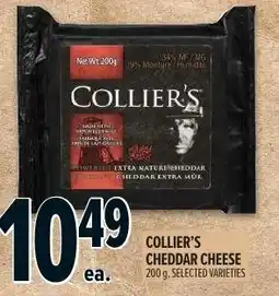 Metro Collier's cheddar cheese offer