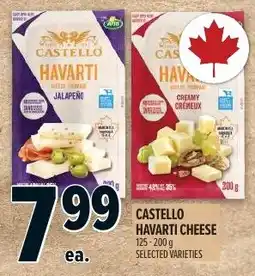 Metro Castello Havarti cheese offer
