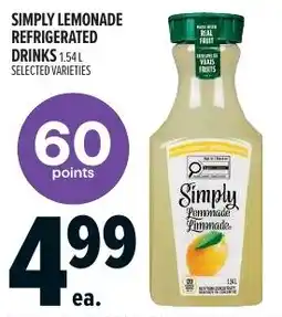 Metro Simply lemonade offer
