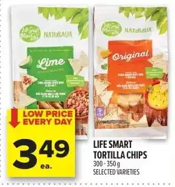 Metro Life Smart tortilla chips offer