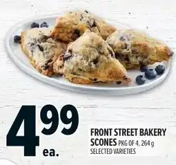 Metro Front Street Bakery scones offer