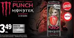 Metro Monster Energy Punch offer