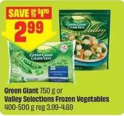 FreshCo Green Giant Valley Selections Frozen Vegetables offer