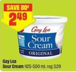 FreshCo Gay Lea Sour Cream offer