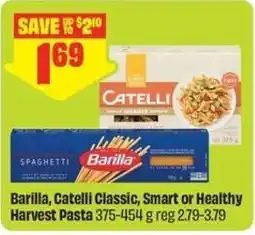 FreshCo Barilla, Catelli Classic, Smart or Healthy Harvest Pasta offer