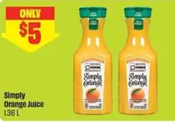 FreshCo Simply Orange Juice offer