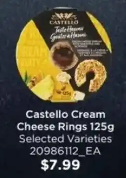 Fortinos Castello Cream Cheese Rings offer