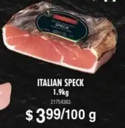 Fortinos Italian speck offer
