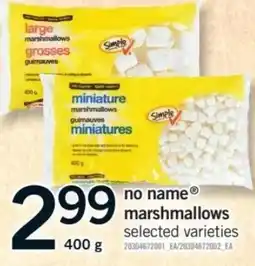Fortinos no name marshmallows offer