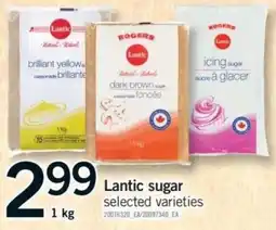 Fortinos Lantic sugar selected varieties offer