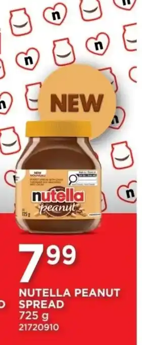 Fortinos nutella peanut spread offer