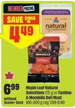 FreshCo Maple Leaf Natural Selections offer