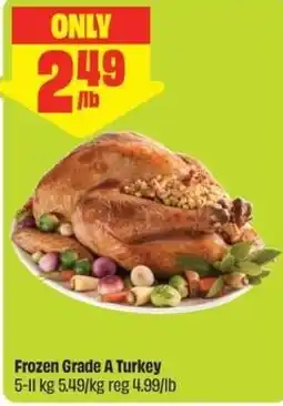 FreshCo Frozen Grade A Turkey offer