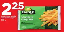 Maxi Les fermes Cavendish shoestring cut coupe julienne offer