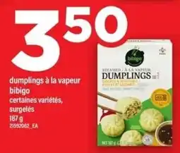 Maxi bibigo dumplings à la vapeur offer