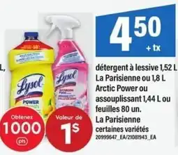 Maxi La Parisienne detergent offer