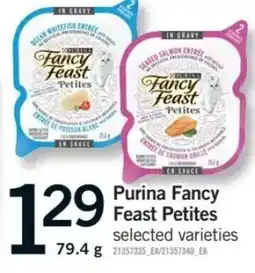Fortinos Purina Fancy Feast Petites offer