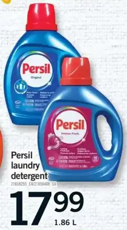 Fortinos Persil laundry detergent offer