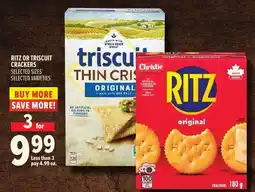 Metro Ritz crackers offer