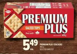 Metro Christie premium plus salted tops crackers offer