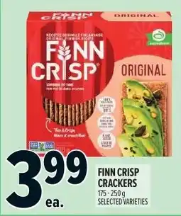 Metro Finn crisp crackers offer