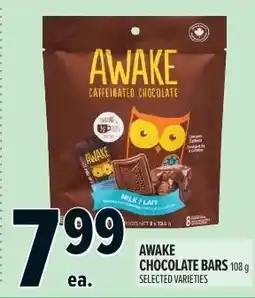 Metro Awake chocolate bars offer