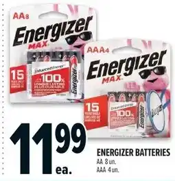 Metro Energizer batteries offer