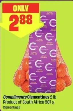 FreshCo Compliments Clementines offer