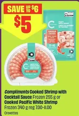 FreshCo Compliments Cooked Shrimp with Cocktail Sauce offer