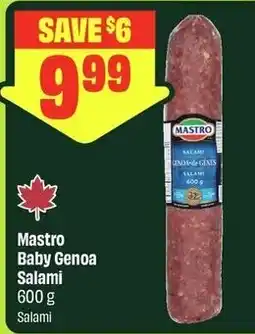 FreshCo Mastro Baby Genoa Salami offer