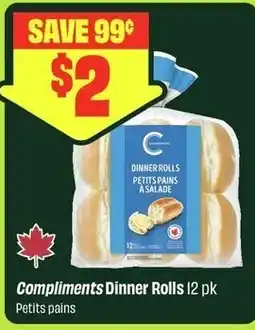 FreshCo Compliments Dinner Rolls offer