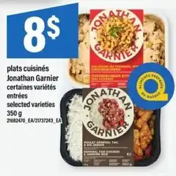 Maxi Jonathan Garnier entrées offer
