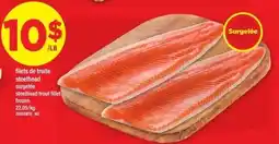 Maxi steelhead trout fillet offer