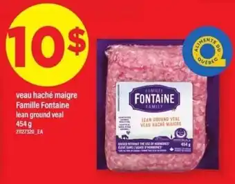 Famille Fontaine lean ground veal