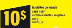 Maxi boulettes de viande sans nom offer