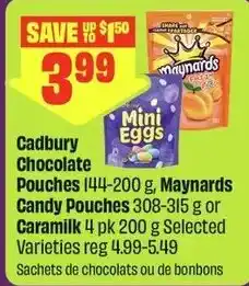 FreshCo Cadbury Chocolate Pouches offer