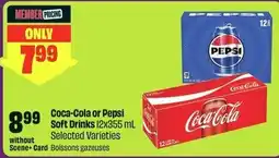 FreshCo Coca-Cola or Pepsi Soft Drinks offer