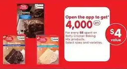 Shoppers Drug Mart Betty Crocker Baking Mix products offer
