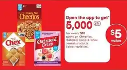Shoppers Drug Mart Cheerios Oatmeal Crisp Chex offer