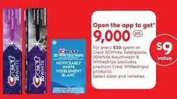 Shoppers Drug Mart Crest 3D White Whitestrips offer