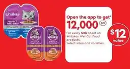 Shoppers Drug Mart Whiskas wet cat food offer
