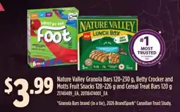 Fortinos Nature Valley Granola Bars offer