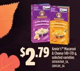 Fortinos Annie's macaroni & cheese offer
