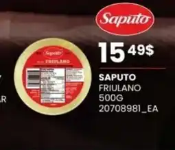 Fortinos Saputo friulano offer