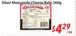 Bestco Food Mart Silani Mozzarella Cheese Balls offer