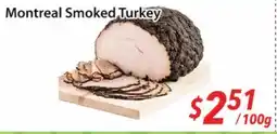 Bestco Food Mart Montreal Smoked Turkey offer