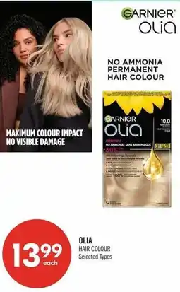 Shoppers Drug Mart Garnier Olia hair colour offer
