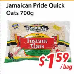 Bestco Food Mart Jamaican Pride Quick Oats offer