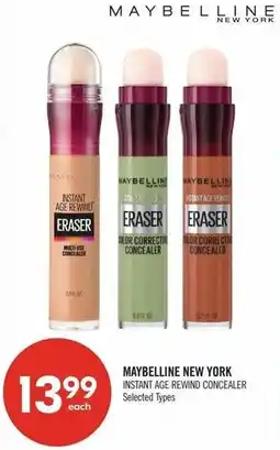 Shoppers Drug Mart Maybelline new york instant age rewind concealer offer